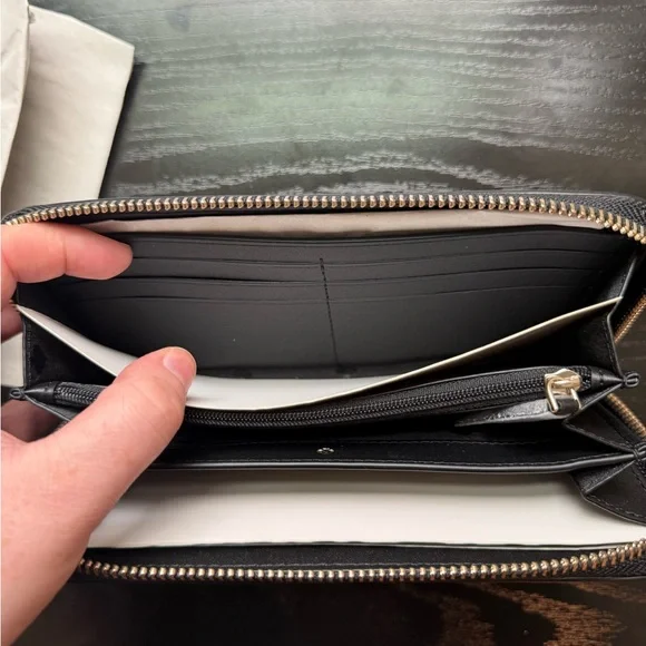♠️ NWT! ♠️ kate spade Brynn Saffiano Large Wallet - Picture 10 of 15